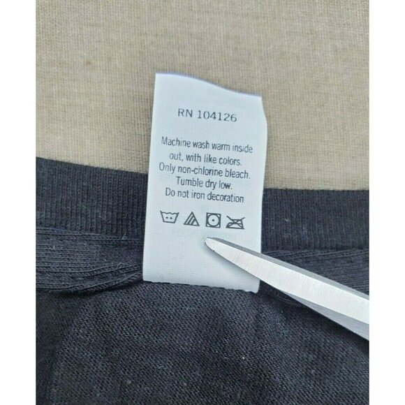 Pants Graphic Tultex Tear Away Tags Preshrunk Ring spun %100 Cotton Med T-Shirt - Picture 6 of 6